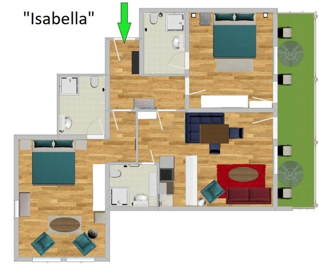 Apartman Ferienwohnungen Am Schlossberg Oberstaufen